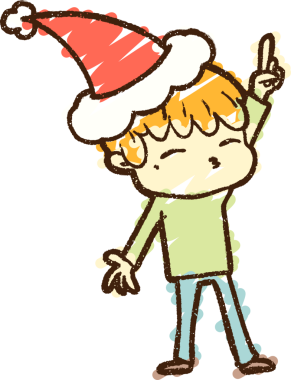 Bir insan tarafından çizilen Noel Adam Tebeşiri