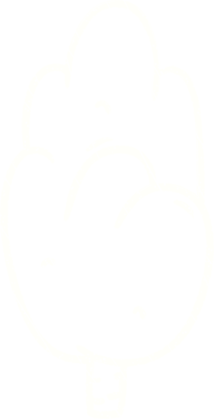 Bir insan tarafından çizilen Ağaç Tebeşiri