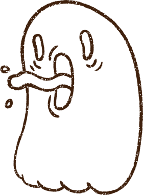 Bir insan tarafından çizilmiş ürkünç hayalet kömürü.