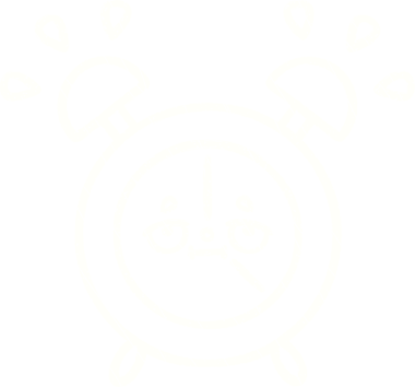 Bir insan tarafından çizilen Alarm Saati Tebeşiri