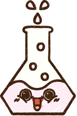 Bilim Deneyi Tebeşir Çizimi Bir insan tarafından çizildi