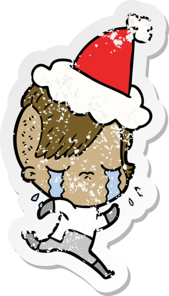 Bir insan tarafından çizilmiş uzay giysileri giymiş, ağlayan bir kızın el yazısı.