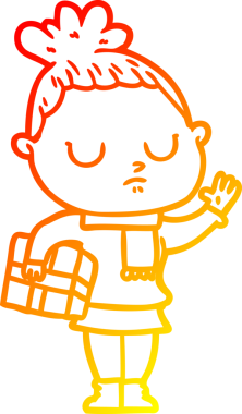 Bir insan tarafından çizilmiş, karikatür çizimi.