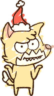 Bir insan tarafından çizilmiş Tilki Tebeşiri Omuz silkme