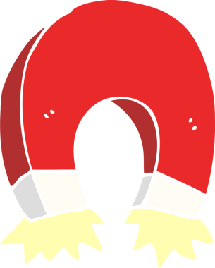 bir insan tarafından çizilmiş karalama mıknatısı