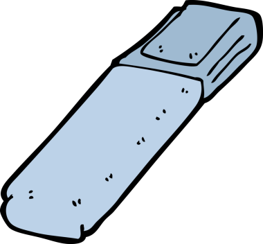 Bir insan tarafından çizilmiş fosforlu kalem.