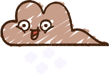 Bir insan tarafından çizilen Bulut Tebeşiri