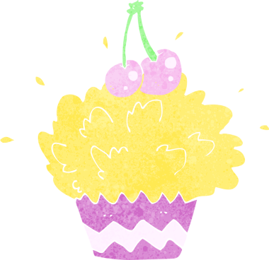 Bir insan tarafından çizilmiş patlayan çizgi film keki