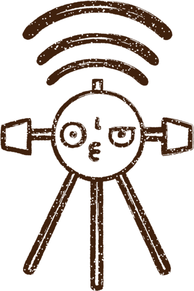 Uydu Kömürü Bir insan tarafından çizilmiş