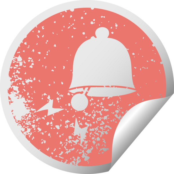 Bir insan tarafından çizilmiş çıngıraklı çıngırak sembolü.