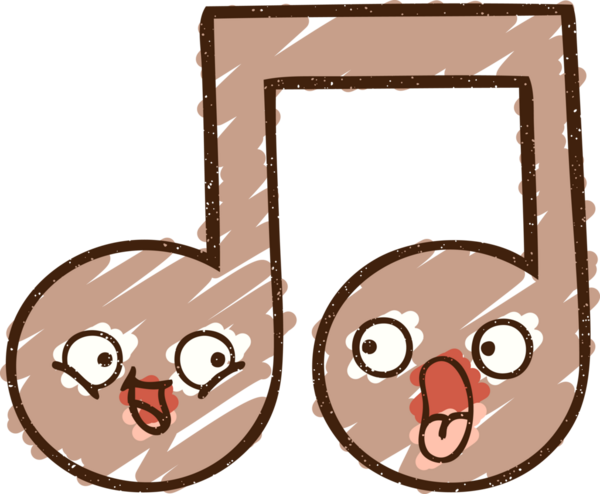 Müzikal Not Tebeşiri Bir insan tarafından çizilmiş