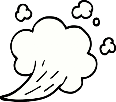 bir insan tarafından çizilmiş karalama ifade kabarcığı