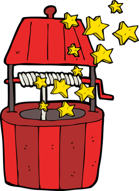 Bir insan tarafından çizilmiş bir çizgi film.