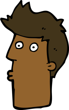 Bir insan tarafından çizilen karikatür adamı şaşırttı