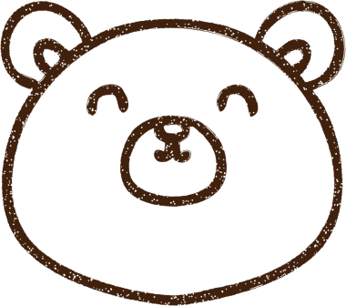 Bir insan tarafından çizilen Ayı Kömürü Çizimi