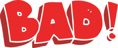 Bir insan tarafından çizilen kötü sembolün düz renk çizimi