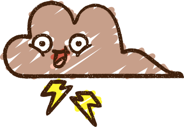 Bir insan tarafından çizilen Fırtına Bulutu Tebeşiri