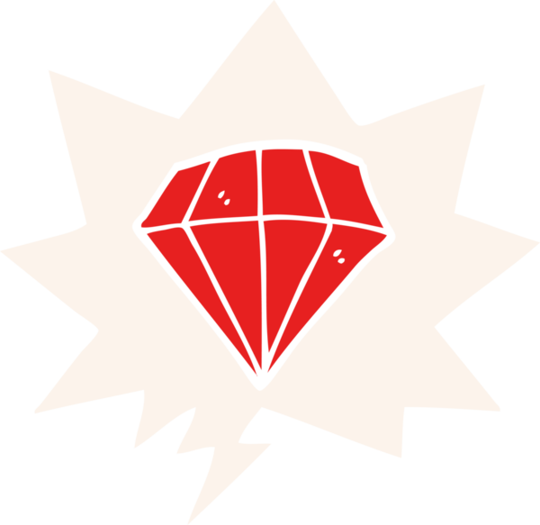 Bir insan tarafından çizilmiş eski moda konuşma baloncuklu dövme elması.