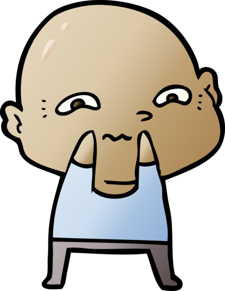 Bir insan tarafından çizilmiş ürkütücü bir çizgi film.