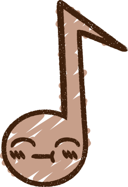 Müzikal Not Tebeşiri Bir insan tarafından çizilmiş