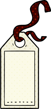 bir insan tarafından çizilmiş bavul etiketi