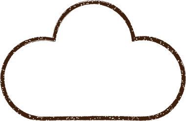 Bir insan tarafından çizilmiş bulut kömürü çizimi