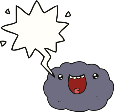 bir insan tarafından çizilmiş, mutlu bir karikatür.