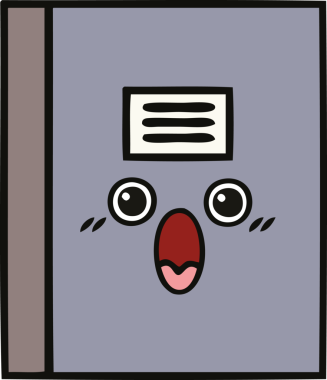 Bir insan tarafından çizilmiş güzel bir defter karikatürü.