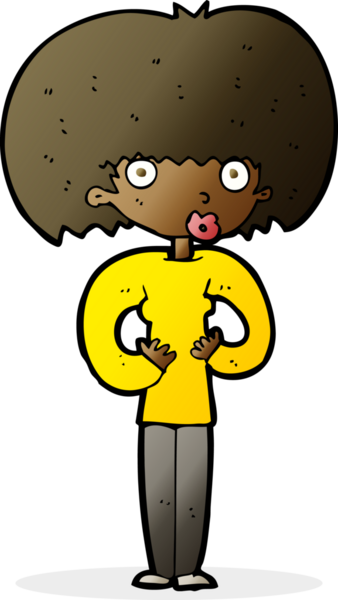 Bir insan tarafından çizilmiş bir karikatür.