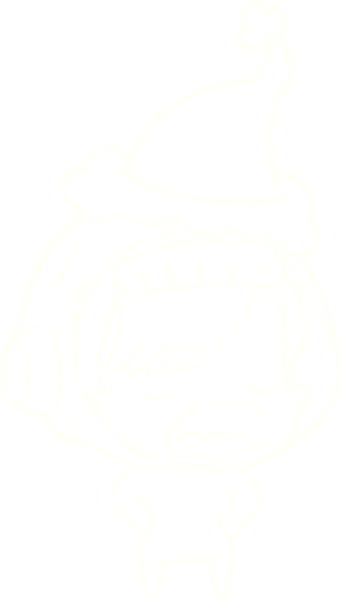 Bir insan tarafından çizilen Şenlikli Astronot Tebeşiri