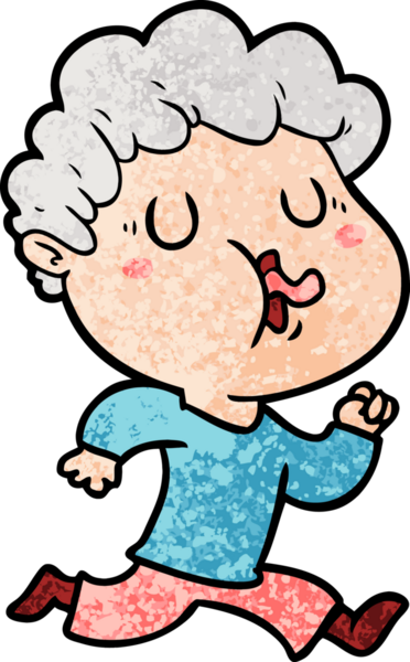 Bir insan tarafından çizilmiş çizgi film şarkıcısı.