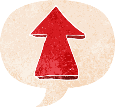 bir insan tarafından çizilmiş grunge ile konuşma balonu ile çizgi film sıkıntılı retro desen