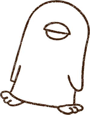 Penguen Kömürü Bir insan tarafından çizilmiş