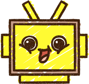 Bir insan tarafından çizilen Robot Yüz Tebeşiri