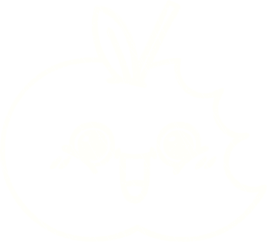 Bir insan tarafından çizilen meyve tebeşiri.