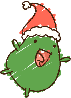 Bir insan tarafından çizilen Noel filizi tebeşiri