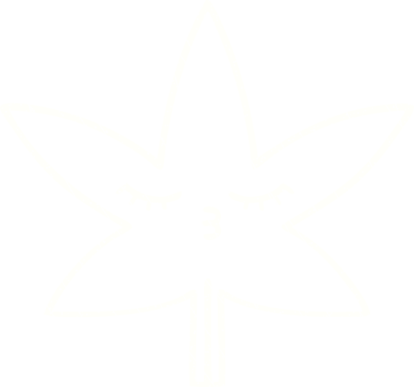 Bir insan tarafından çizilmiş Kenevir Yaprağı Tebeşiri