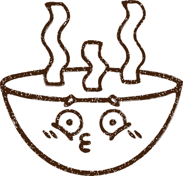 Bir insan tarafından çizilmiş Erişte Kasesi Kömür Çizimi