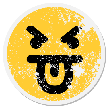 Bir insan tarafından çizilmiş bir dil çemberi.