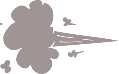 Bir insan tarafından çizilmiş karalama bulutu.