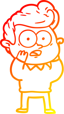 İnsan tarafından çizilmiş bir çizgi film karakteri.