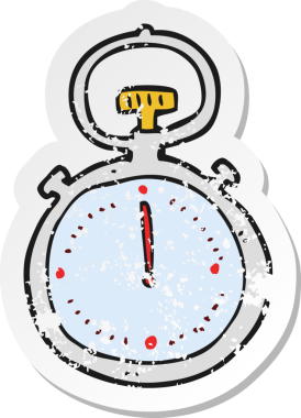 Bir insan tarafından çizilmiş bir çizgi filmin gerilimli çıkartması.