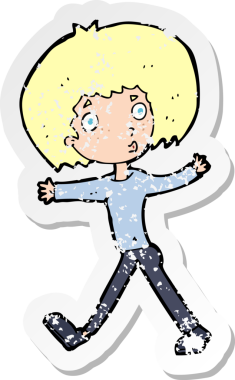 Bir karikatürün gerilimli çıkartması bir insan tarafından çizilmiş adamı şaşırttı.