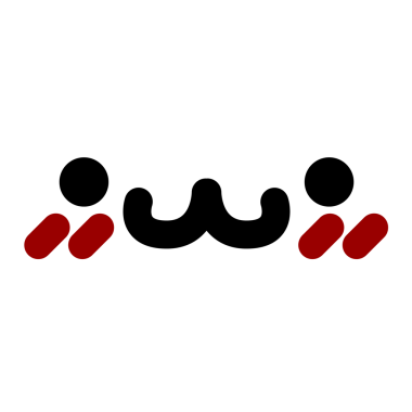 Bir insan tarafından çizilmiş mutlu, kızaran hayvan yüzü ikonu