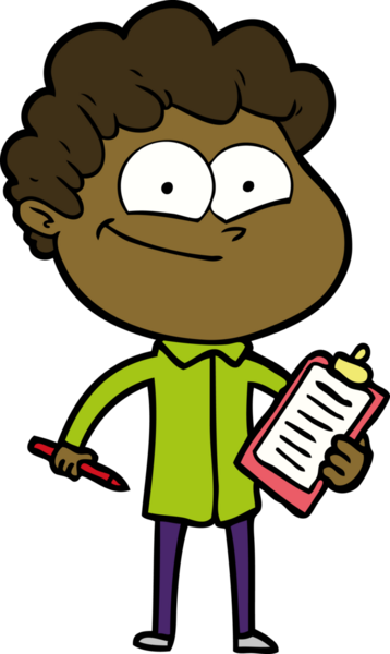 Bir insan tarafından çizilmiş mutlu bir adam.