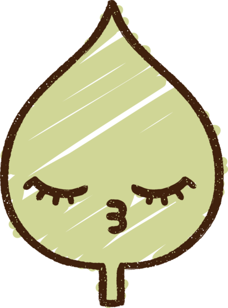 Bir insan tarafından çizilen Yaprak Tebeşiri