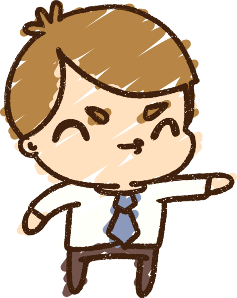 Bir insan tarafından çizilen Patron Tebeşiri