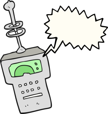 Bir insan tarafından çizilmiş serbest konuşma balonu karikatürü fürist tarayıcı