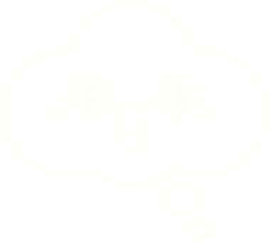 Bir insan tarafından çizilen Düşünce Baloncuğu Tebeşiri