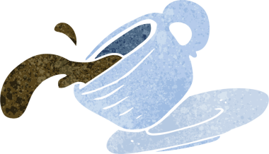 Çizgi film bir insan tarafından çizilmiş.